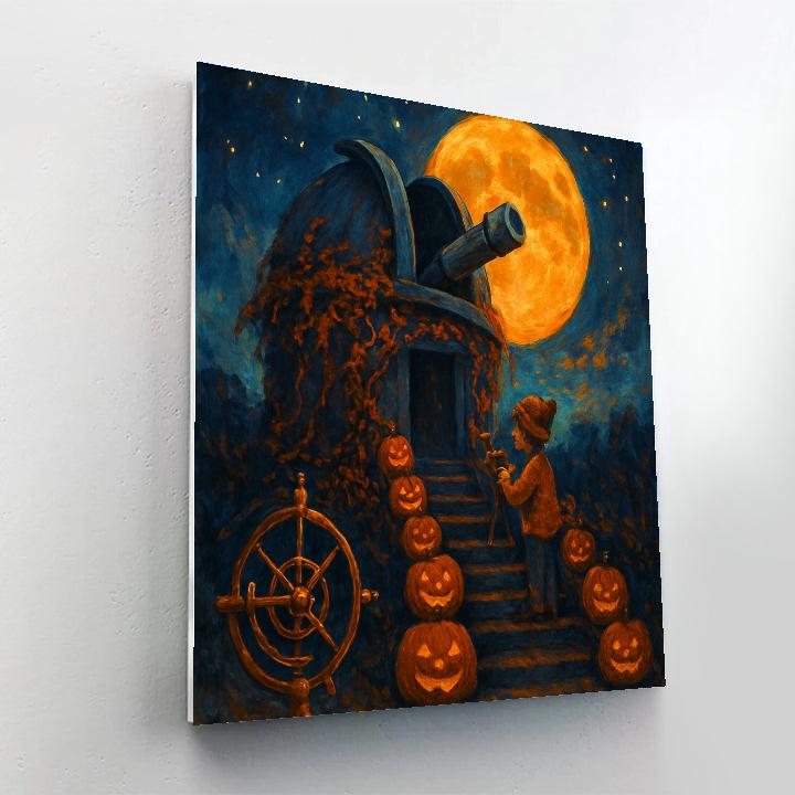 The Autumn Observatory Paint by numbers kits