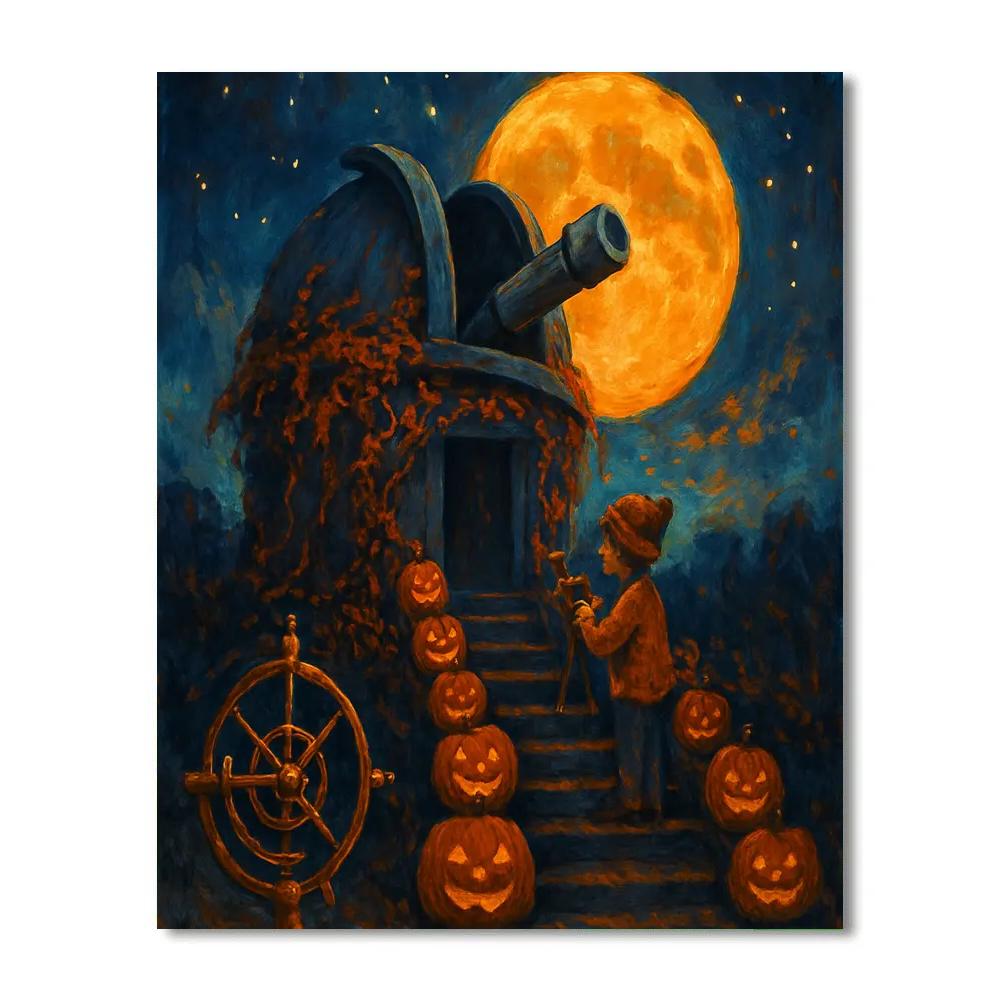 The Autumn Observatory Paint by numbers kits