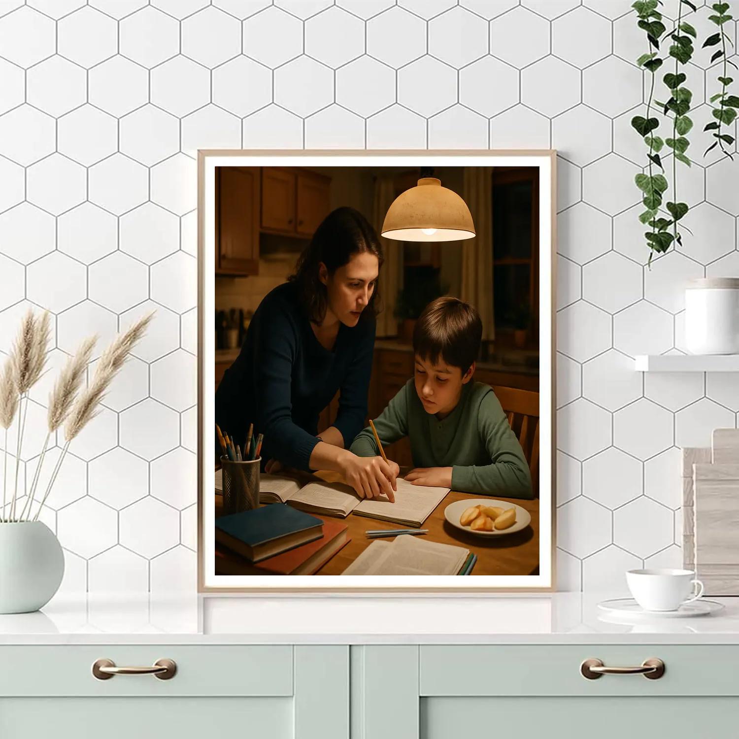 Homework Help At Kitchen Table Numbered painting kits