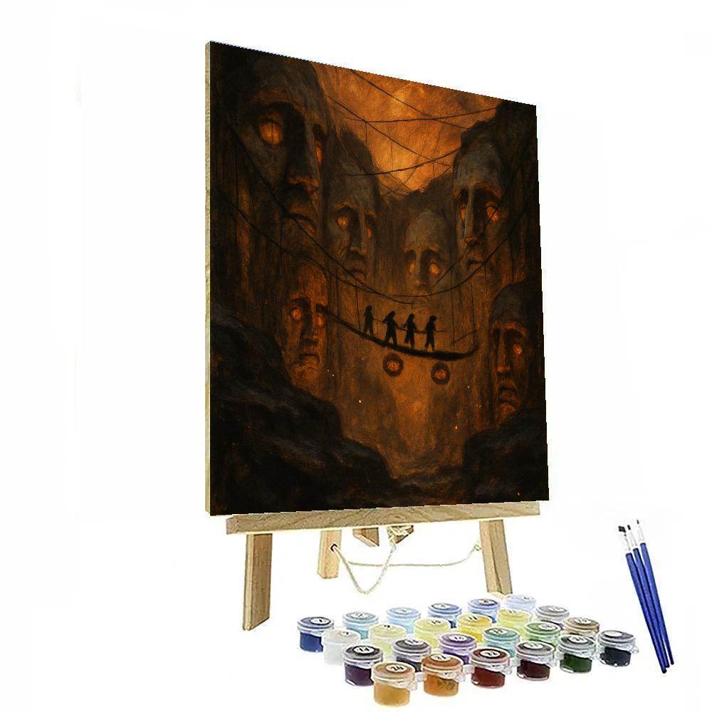 The Lantern Quarry DIY paint by numbers