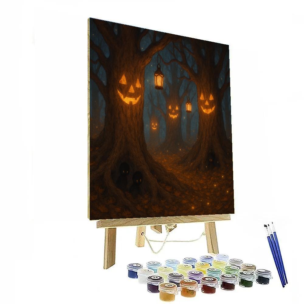 The Watchful Lantern Grove Number painting