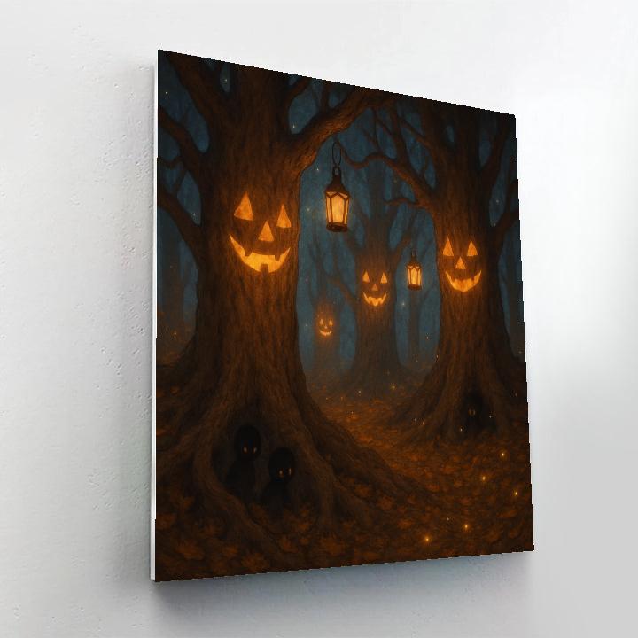 The Watchful Lantern Grove Number painting