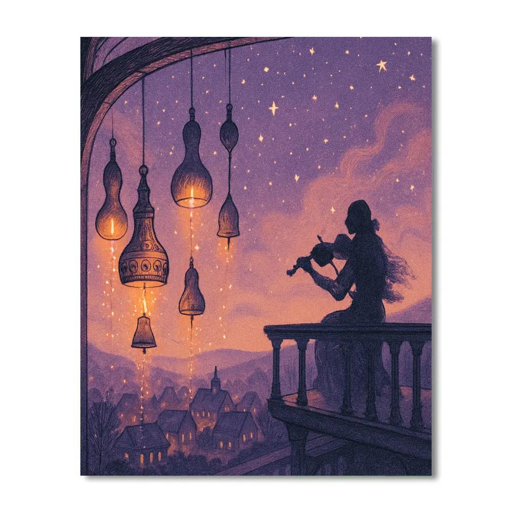 The Lantern Terrace Of Lost Songs Paint by numbers kits