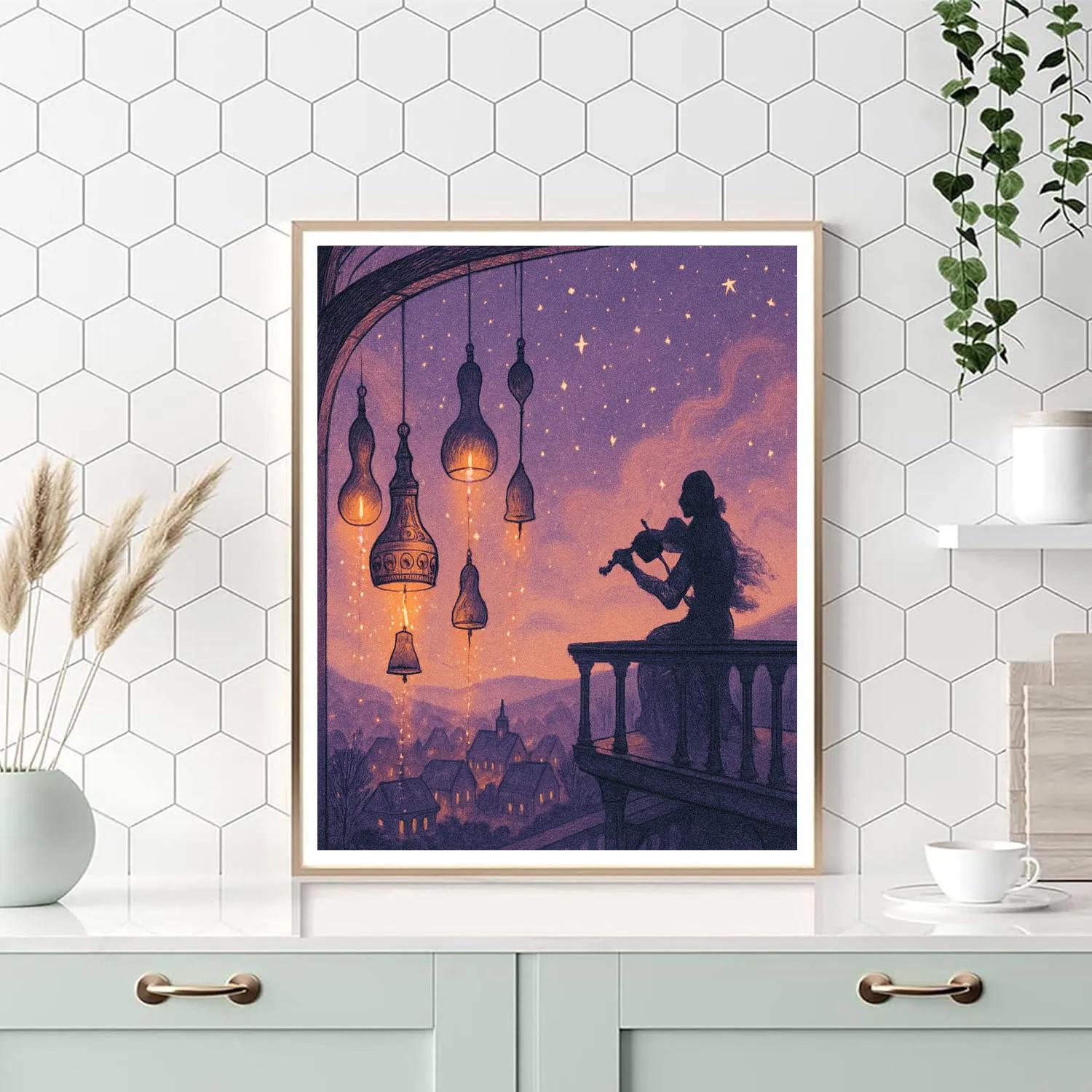 The Lantern Terrace Of Lost Songs Paint by numbers kits