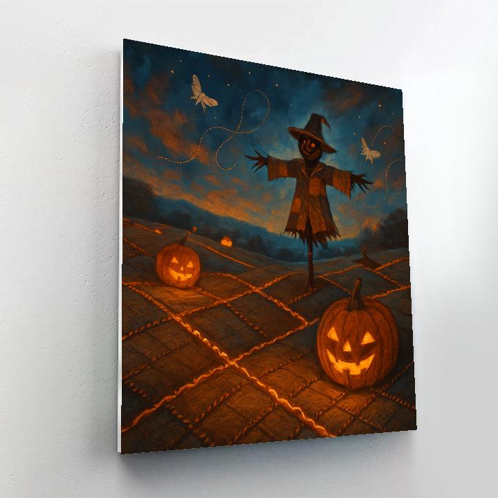 The Stitched Field Paint by numbers kits