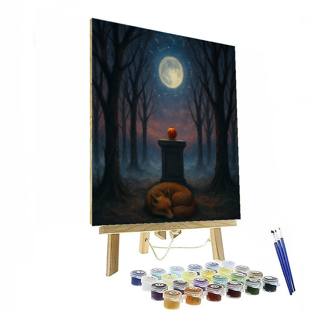 The Silent Orchard Watch Painting by numbers kit