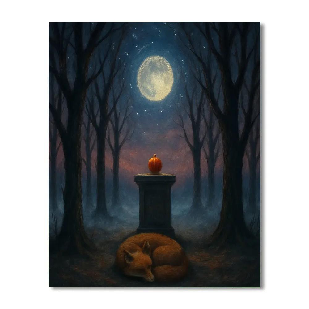 The Silent Orchard Watch Painting by numbers kit