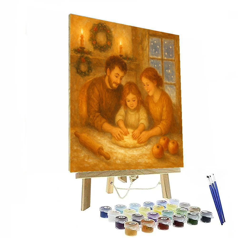 Warmth Of The Baking Hearth DIY paint by numbers