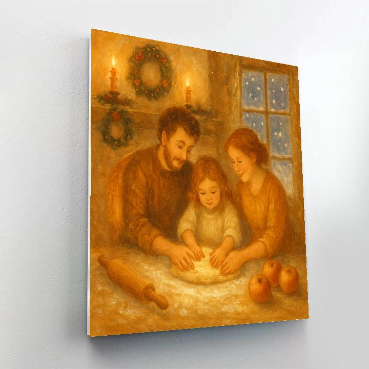 Warmth Of The Baking Hearth DIY paint by numbers
