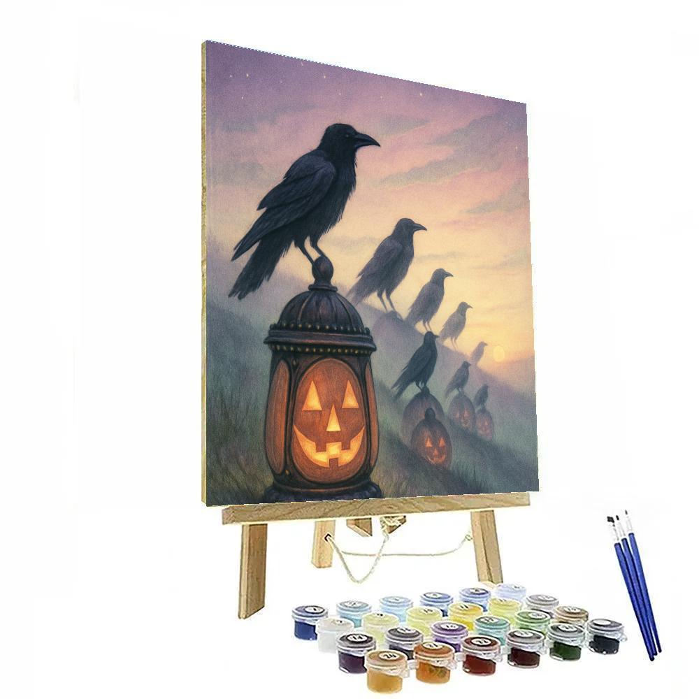 The Lantern Ridge Of Night Watchers paint by number