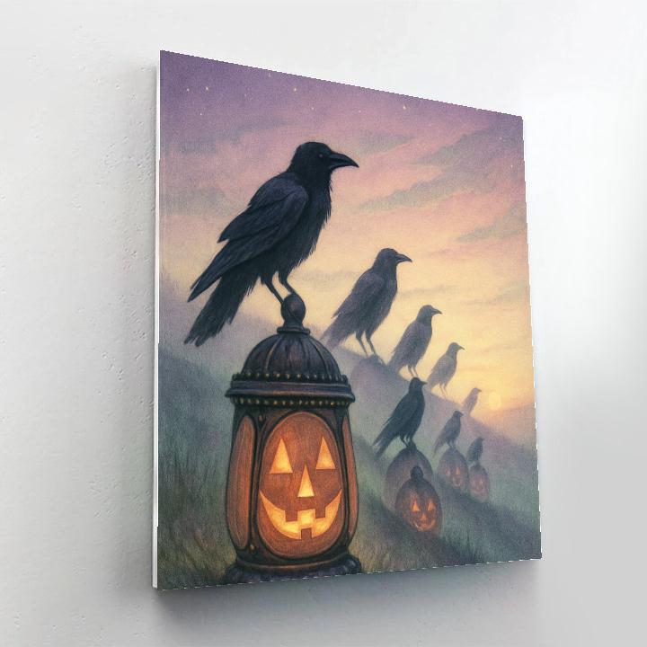 The Lantern Ridge Of Night Watchers paint by number