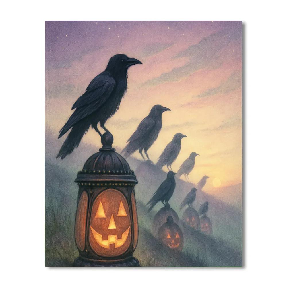 The Lantern Ridge Of Night Watchers paint by number