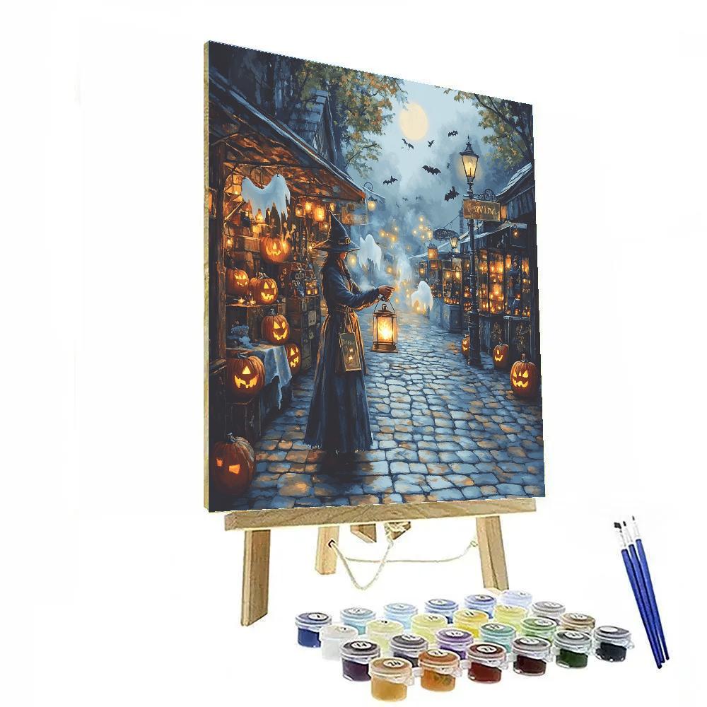 Haunted Lantern Market paint by color