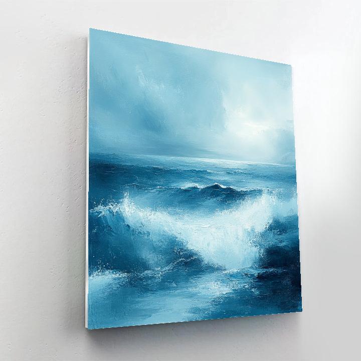 Claude Monet Inspired Stormy Seascape Painting by numbers kit