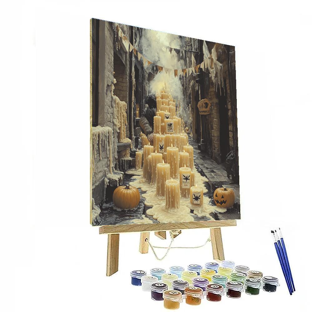 Candle Maker Of The Spooky Alley DIY paint by numbers