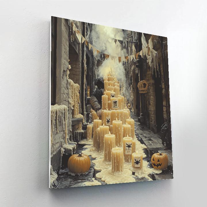 Candle Maker Of The Spooky Alley DIY paint by numbers