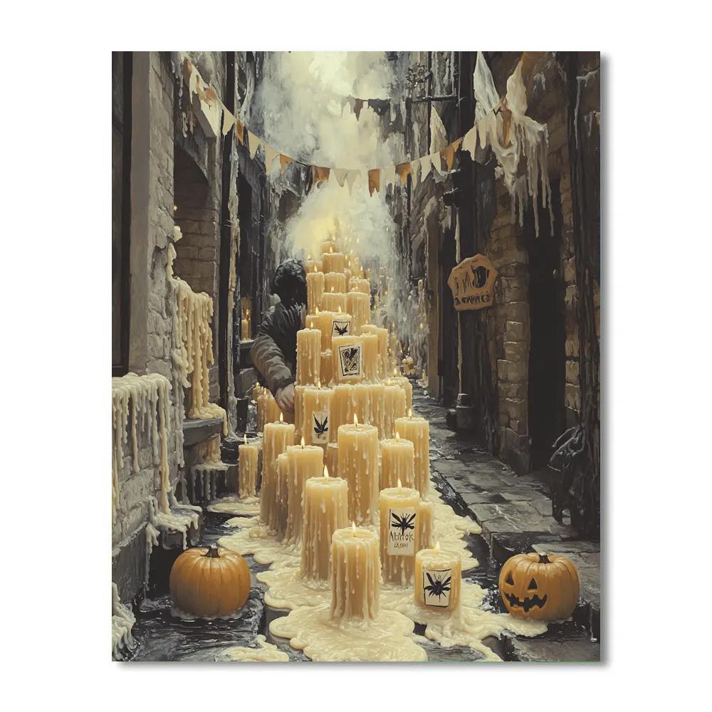 Candle Maker Of The Spooky Alley DIY paint by numbers