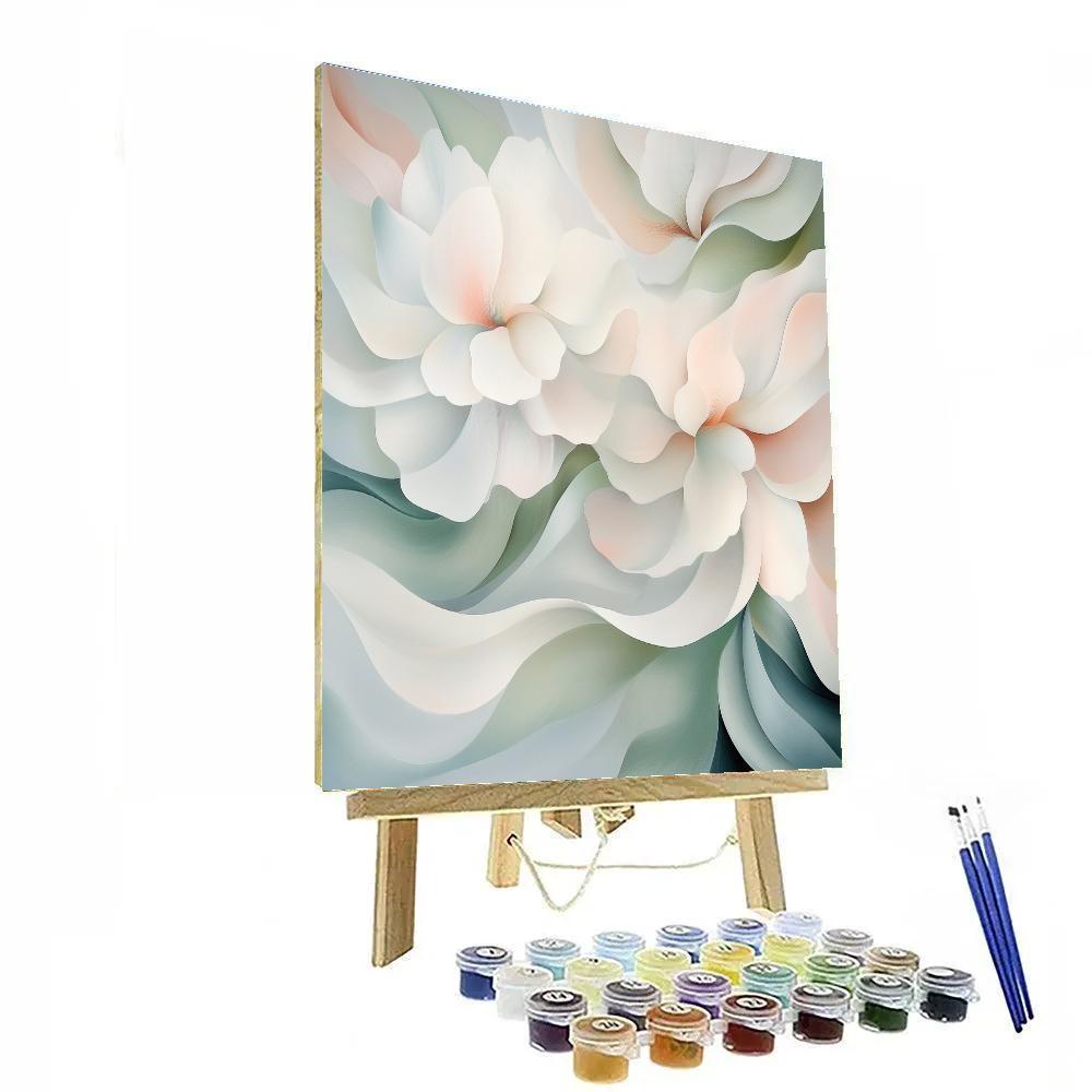 Georgia OKeeffe Inspired Desert Flowers painting number kit