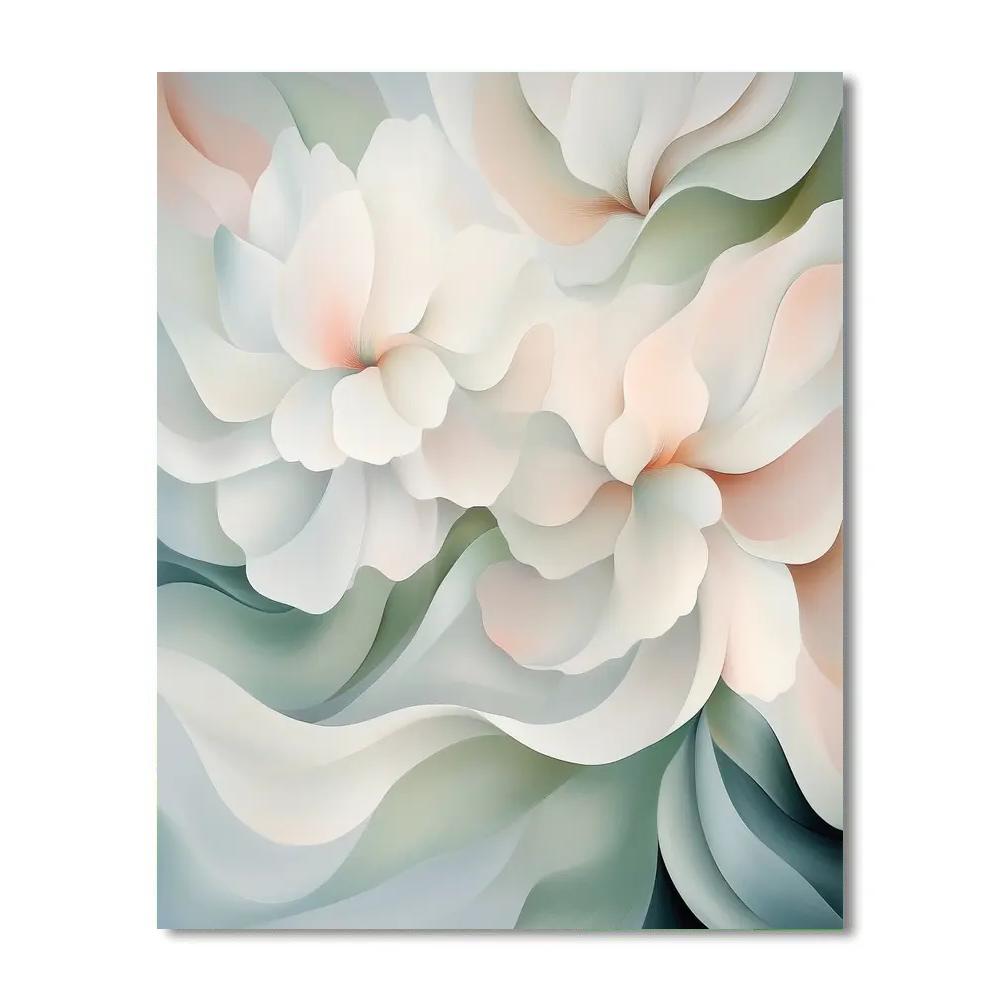 Georgia OKeeffe Inspired Desert Flowers painting number kit