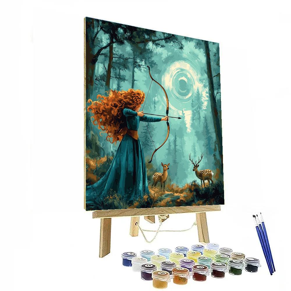 Merida Forest Archery painting number kit