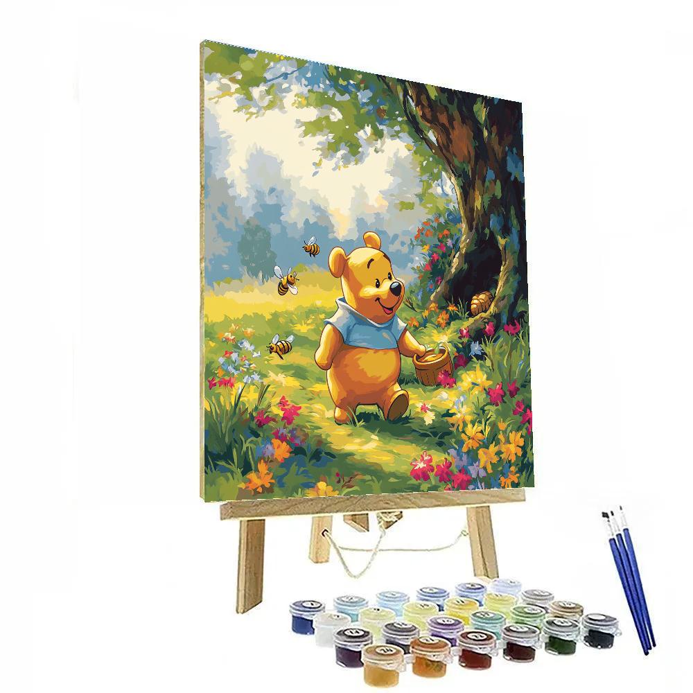 Winnie The Pooh’s Honey Hunt DIY paint by numbers