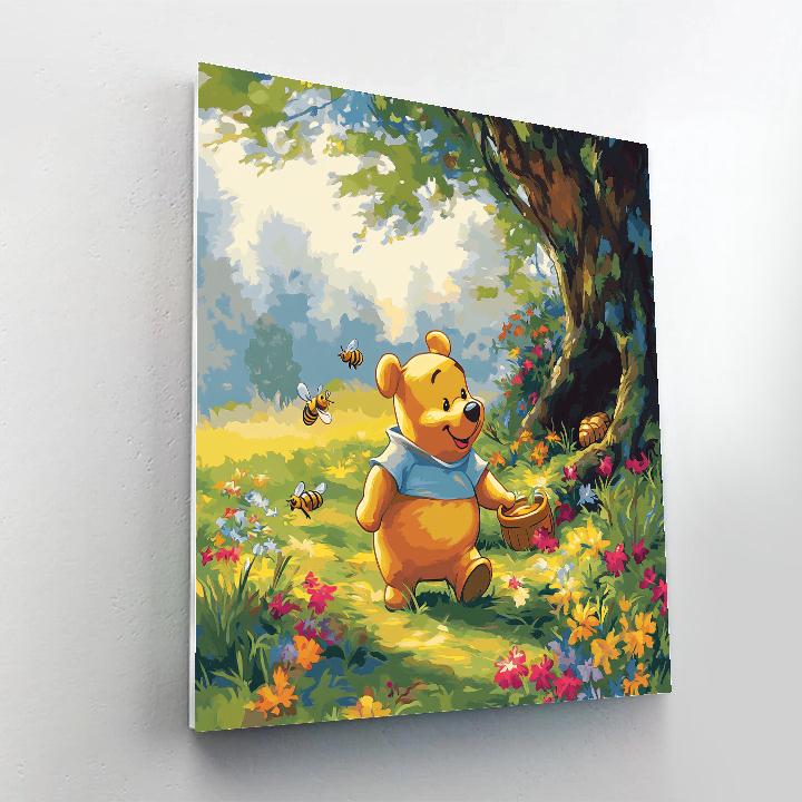 Winnie The Pooh’s Honey Hunt DIY paint by numbers