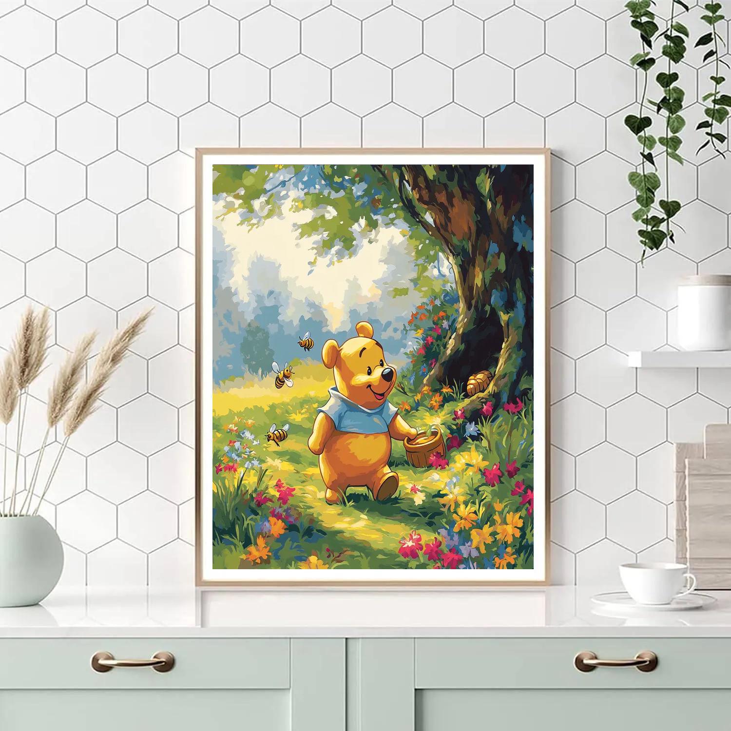 Winnie The Pooh’s Honey Hunt DIY paint by numbers