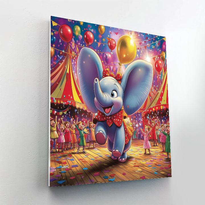 Dumbo’s Circus Delight Numbered painting kits