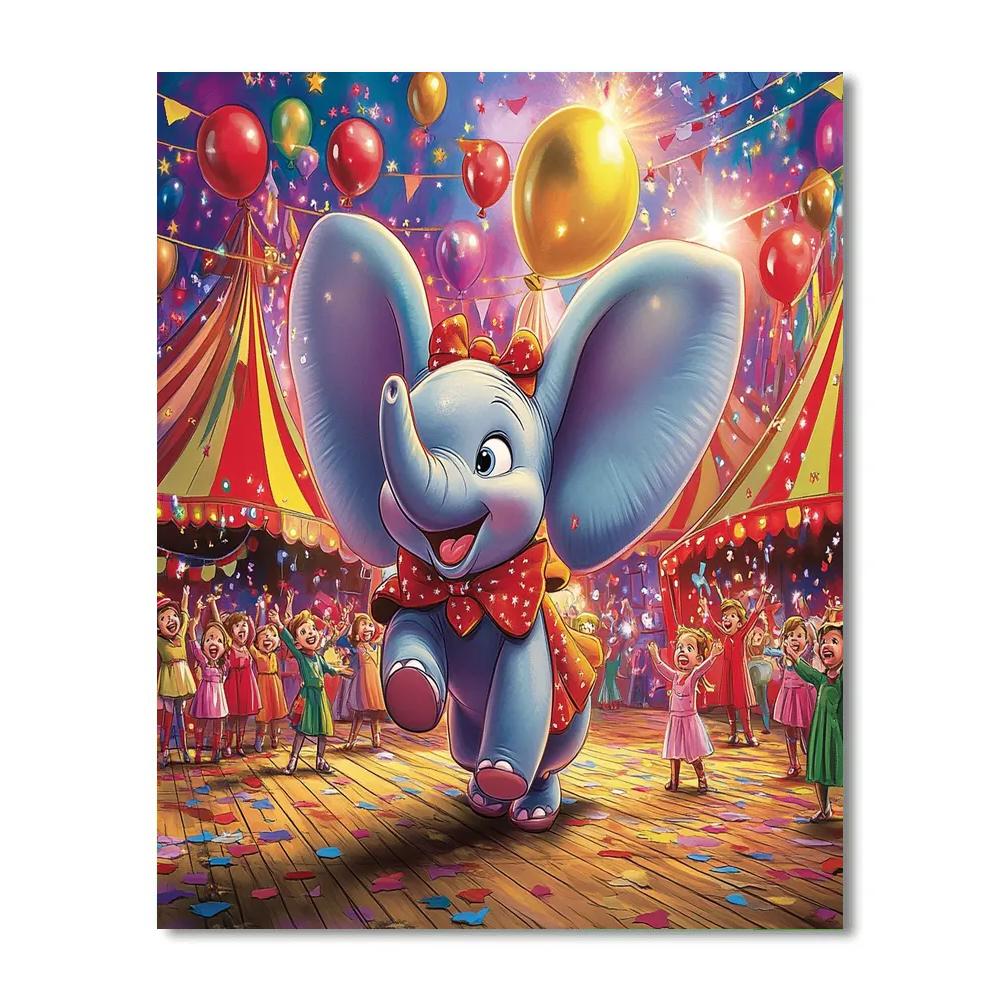Dumbo’s Circus Delight Numbered painting kits