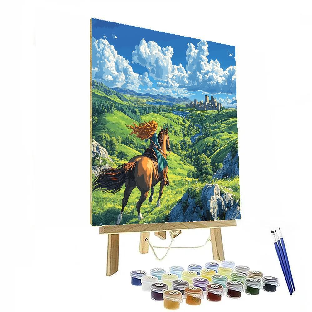 Merida’s Highland Journey paint by number