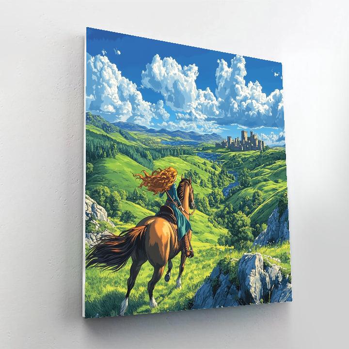 Merida’s Highland Journey paint by number