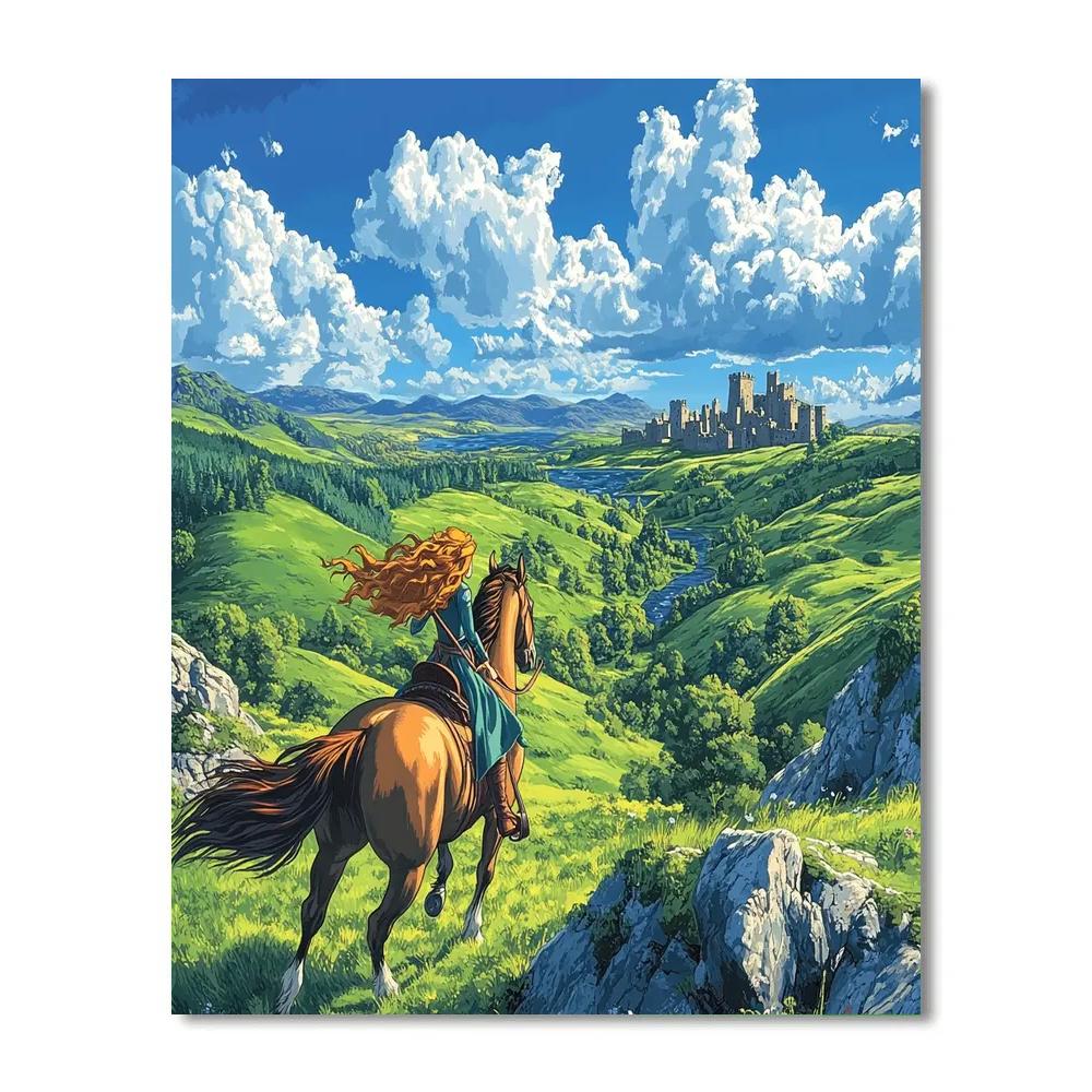 Merida’s Highland Journey paint by number