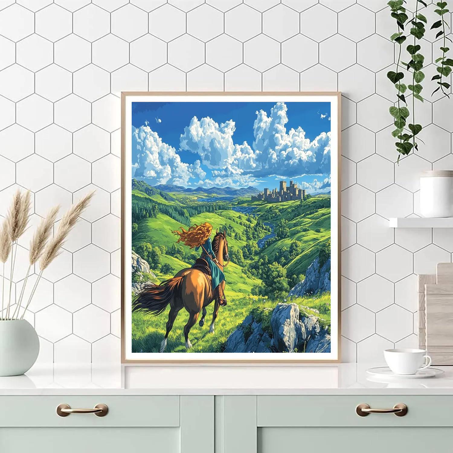 Merida’s Highland Journey paint by number
