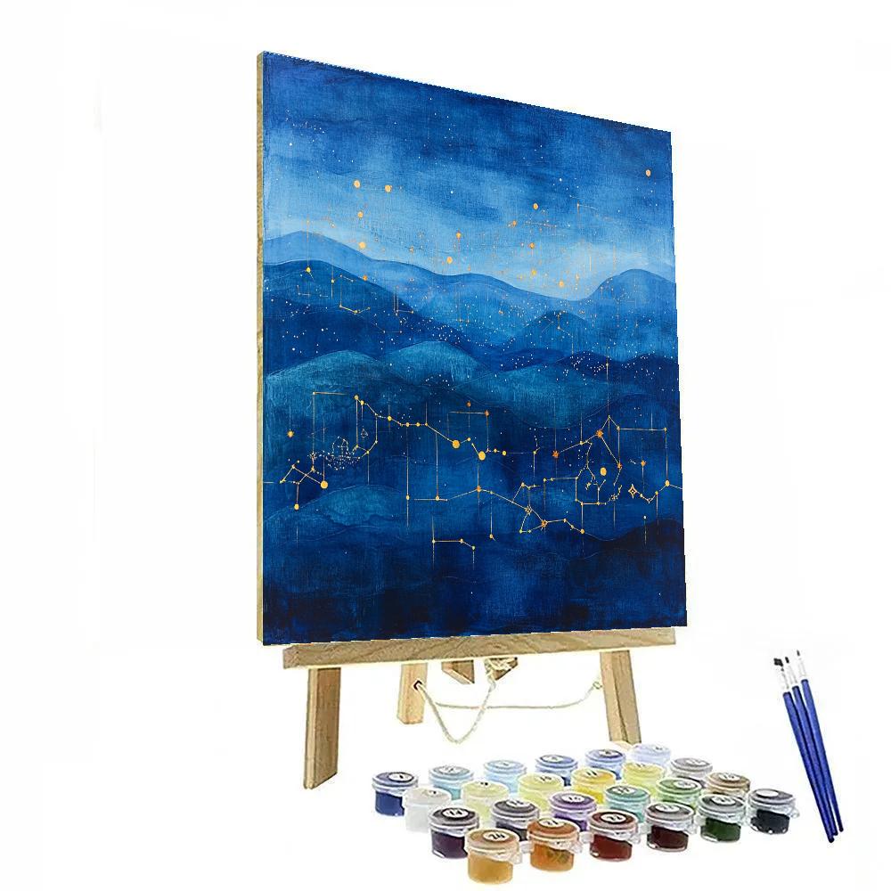 Paul Klee Inspired Silent Constellations Numbered painting kits