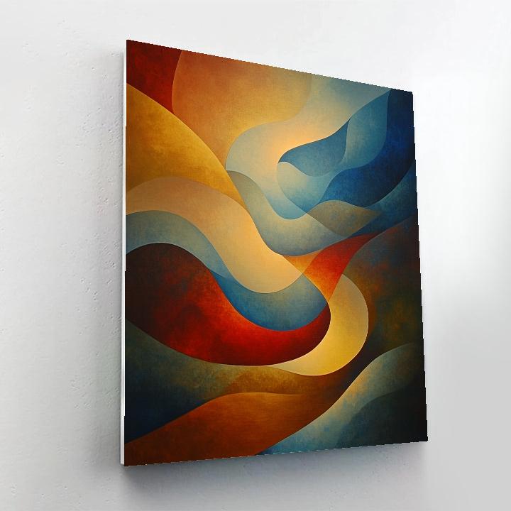 Paul Klee Inspired Dreamscape Harmony Painting by numbers kit