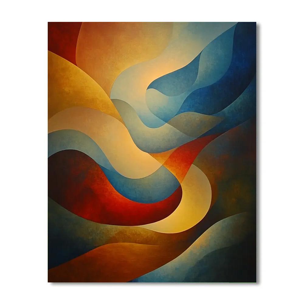 Paul Klee Inspired Dreamscape Harmony Painting by numbers kit