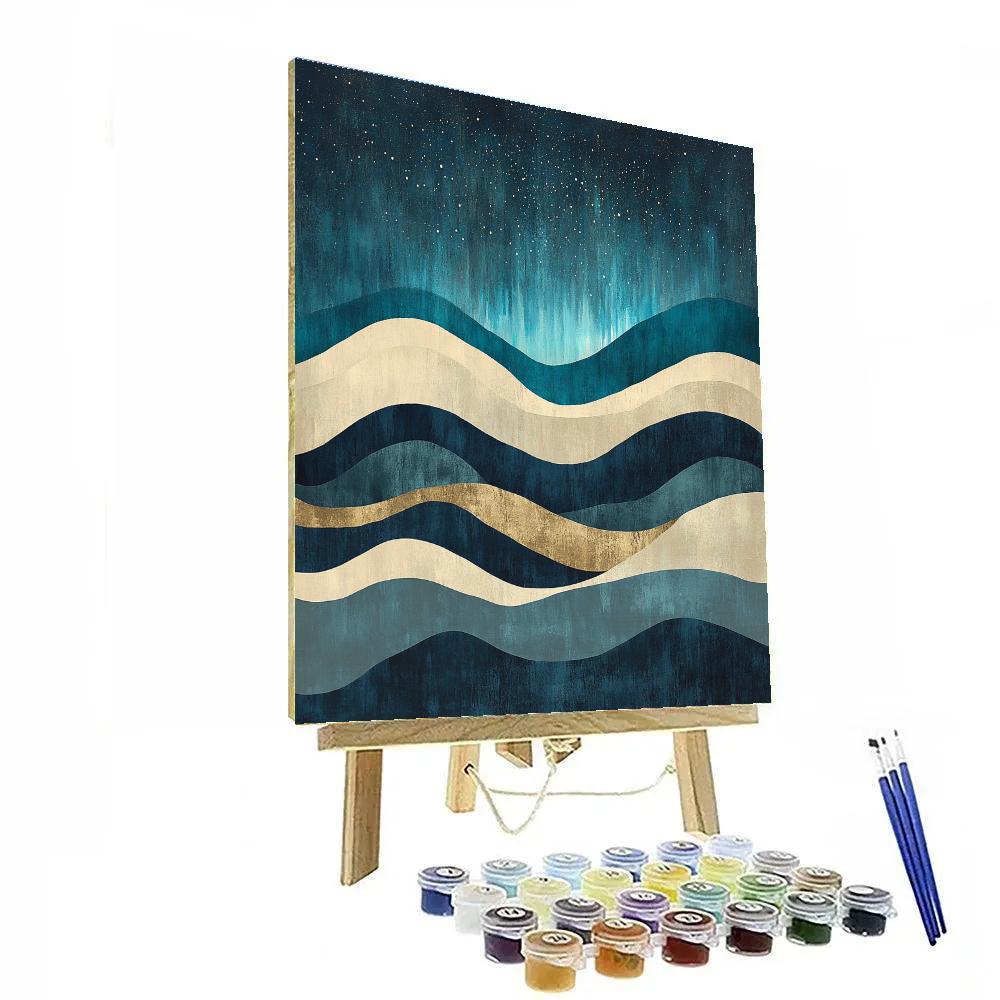 Paul Cézanne Inspired Celestial Plateau Study Paint by numbers kits