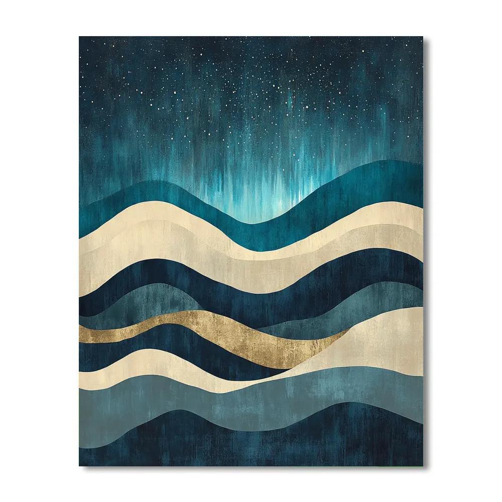 Paul Cézanne Inspired Celestial Plateau Study Paint by numbers kits