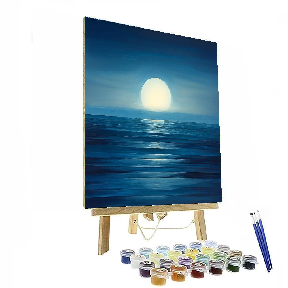 Mark Rothko Inspired Depths Of Night Flux Painting by numbers kit