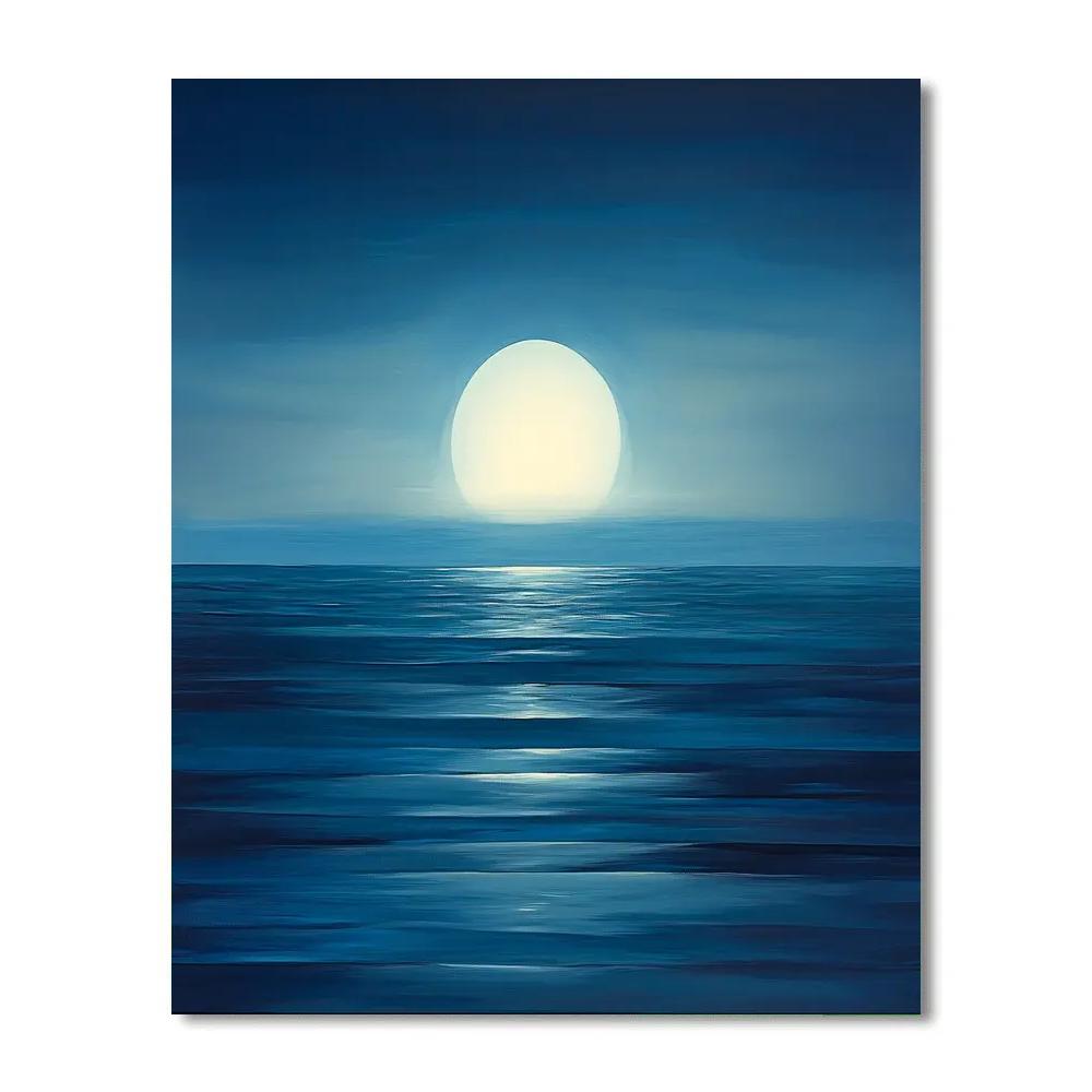 Mark Rothko Inspired Depths Of Night Flux Painting by numbers kit