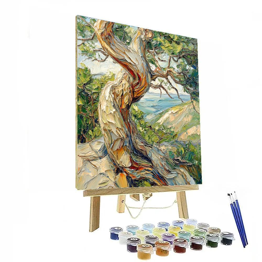 Arthur Lismer Inspired Twisted Pine Study Paint by numbers kits