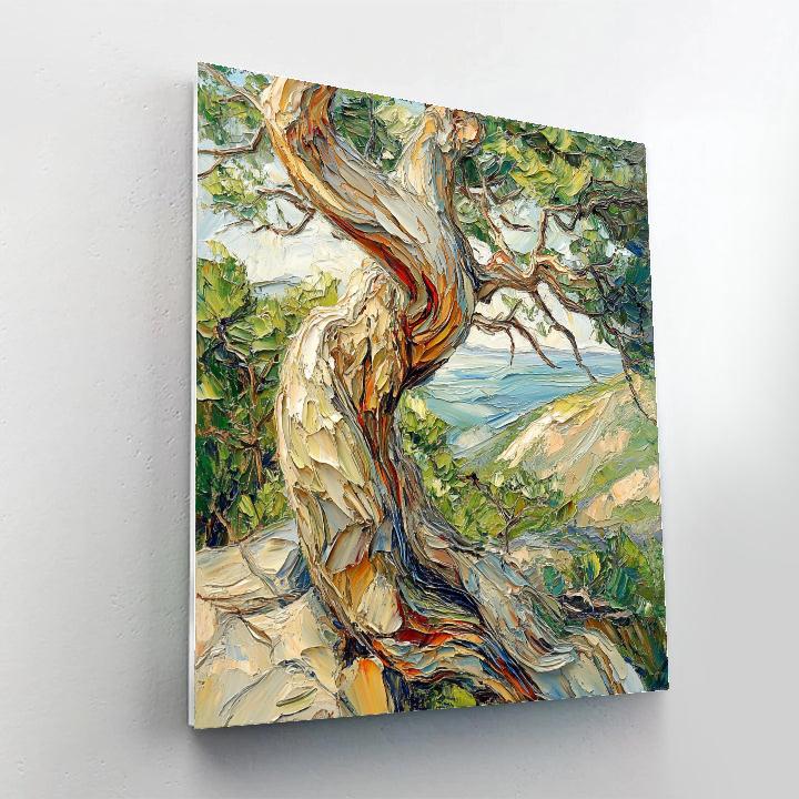 Arthur Lismer Inspired Twisted Pine Study Paint by numbers kits