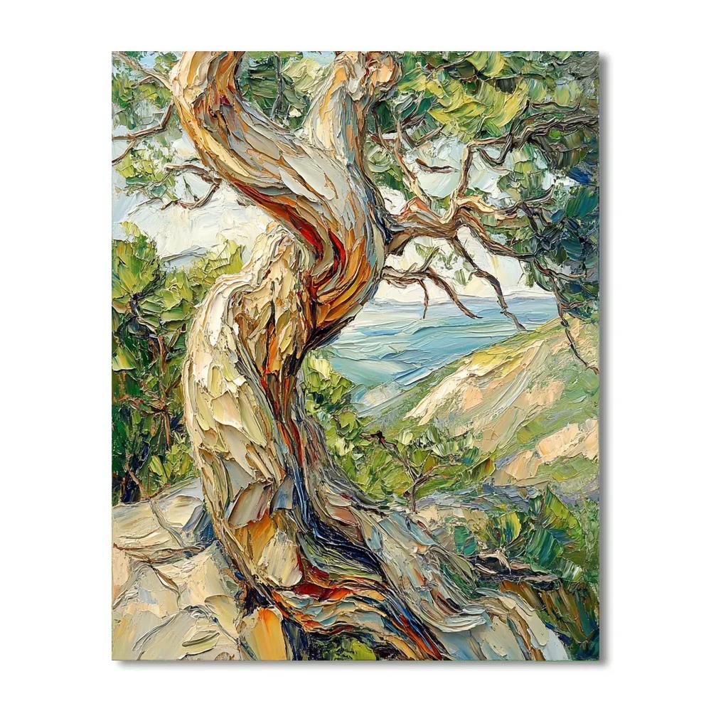 Arthur Lismer Inspired Twisted Pine Study Paint by numbers kits