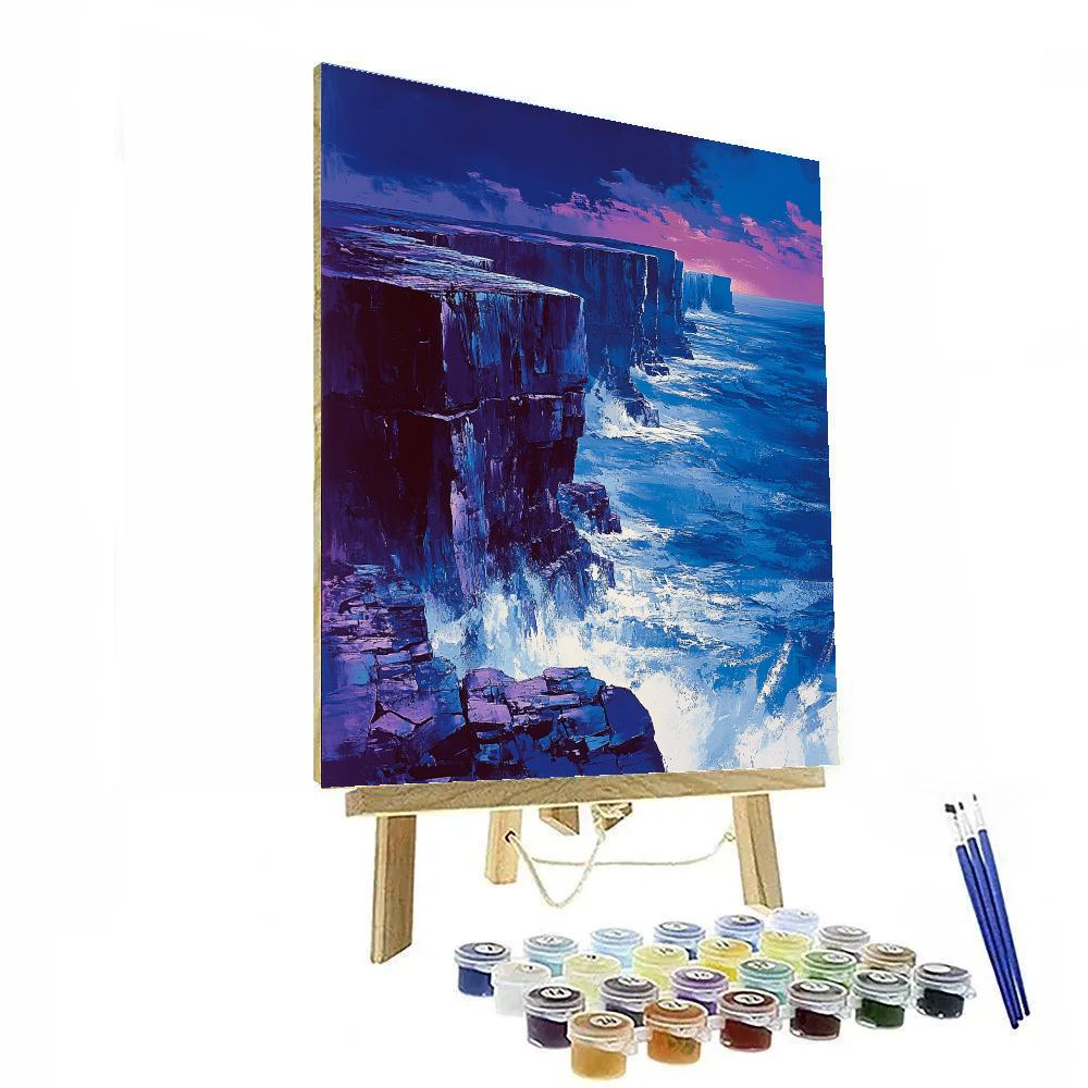 Arthur Lismer Inspired Rockbound Storm Painting by numbers kit