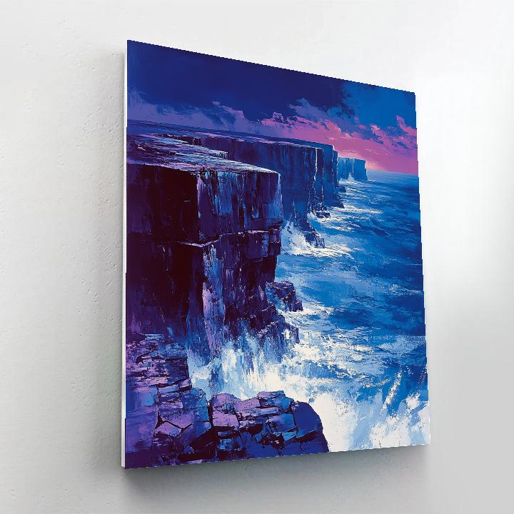 Arthur Lismer Inspired Rockbound Storm Painting by numbers kit