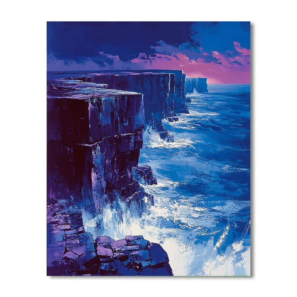 Arthur Lismer Inspired Rockbound Storm Painting by numbers kit