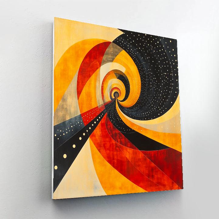 Yayoi Kusama Inspired Infinite Loopscape Painting by numbers kit