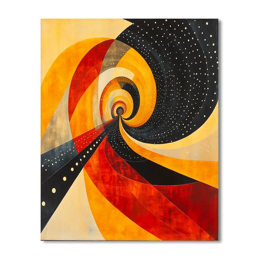 Yayoi Kusama Inspired Infinite Loopscape Painting by numbers kit