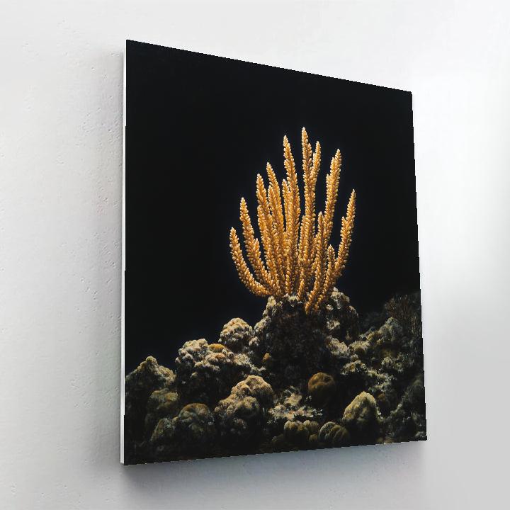 Caravaggio Inspired Oceanic Coral paint by number