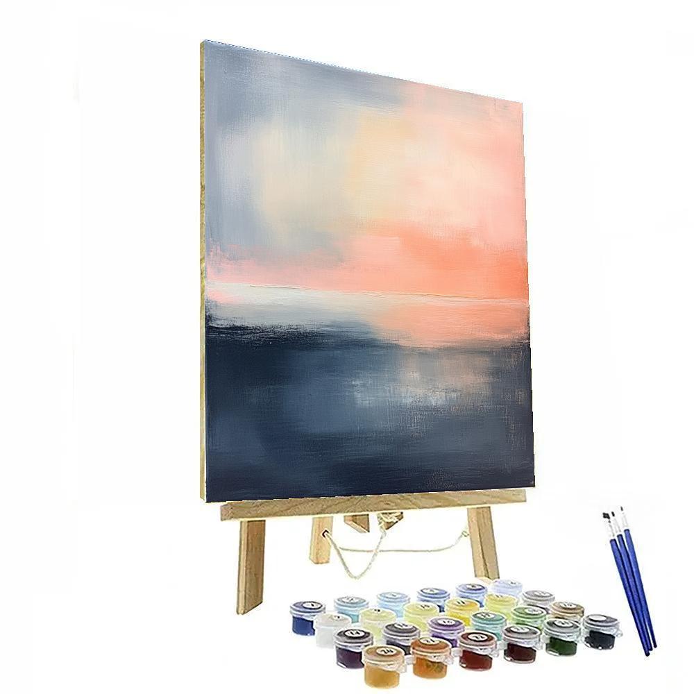 Edgar Degas Inspired Drift Of Evening Painting by numbers kit